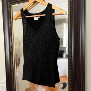 𝅺DONNA Morgan Sleeveless Wool Blend Top size 4‎